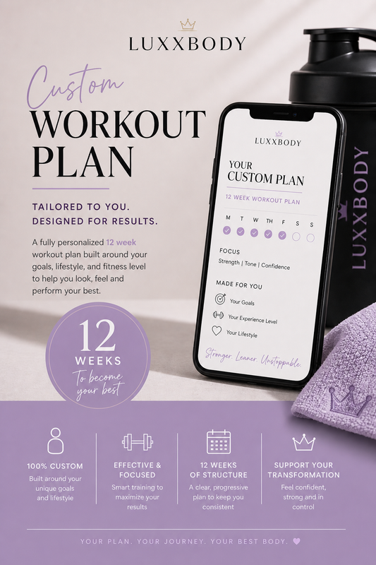 Custom Workout Plan (12 Weeks)